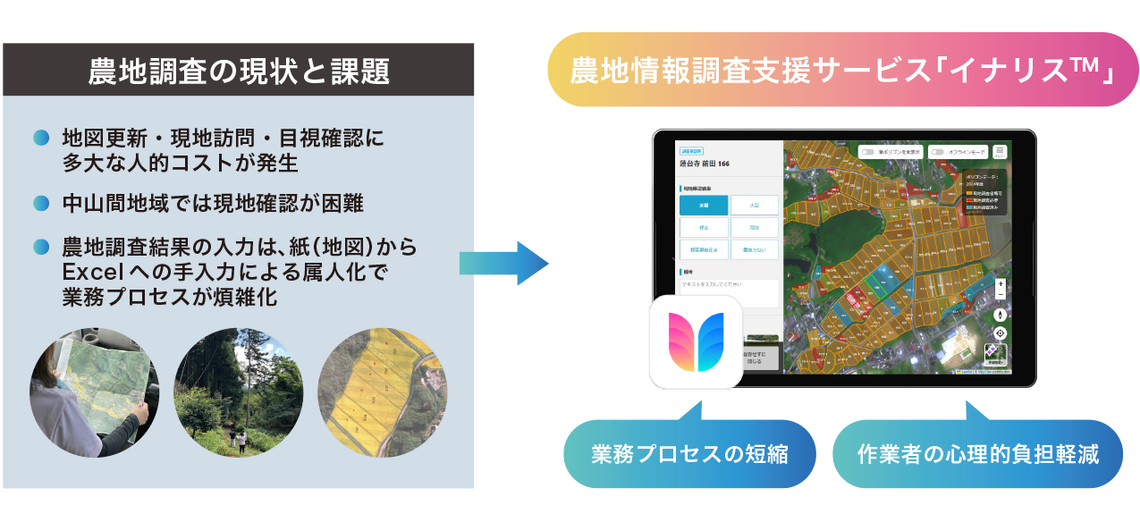 農地調査の現状と課題